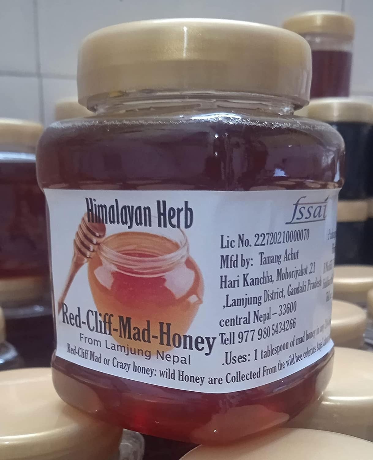 Wild Himalayan Honey Red Honey Nepal Honey 300 Gram From Lumjang Nepal Wild Himalayan Honey Red Honey Nepal Honey 300 Gram From Lumjang Nepal