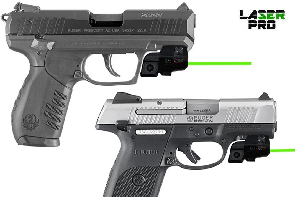 Green Laser Sight for Ruger SR22 SR40C P345 SR22 22/45 SR9c American Compact