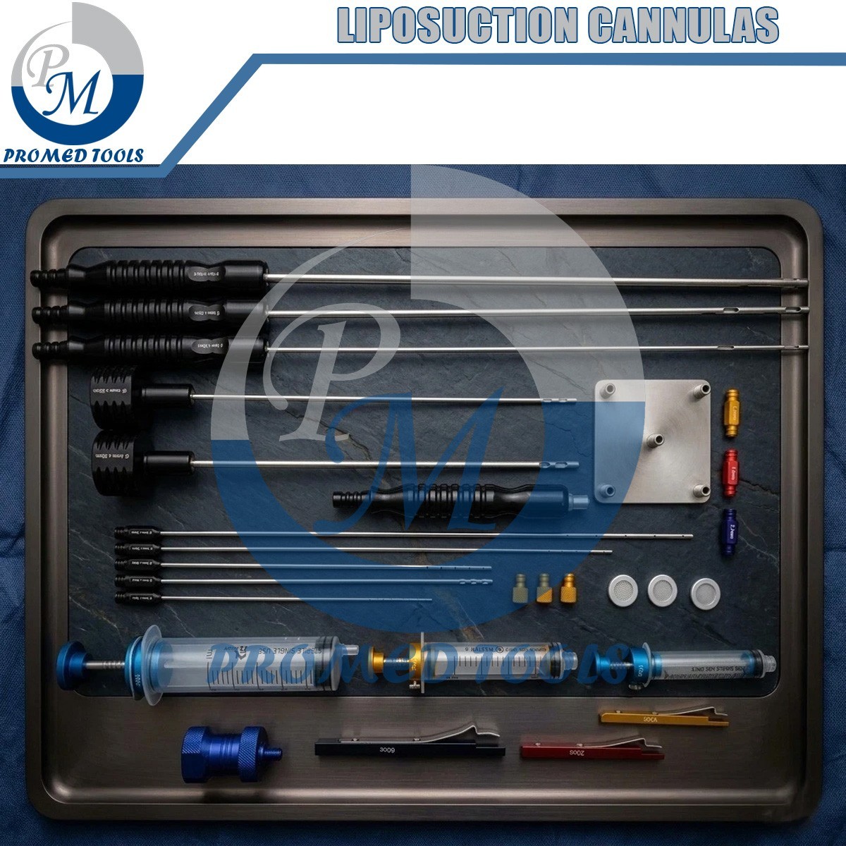 Liposuction Cannulas Fat Grafting Power Handle and Luer Lock Kit A+