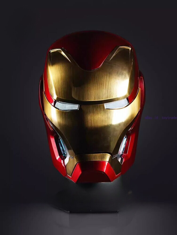 Iron Man MK50 Helmet Mask Adult Wearable Voice Control Auto Split Deformation Iron Man MK50 Helmet Mask Adult Wearable Voice Control Auto Split Deformation