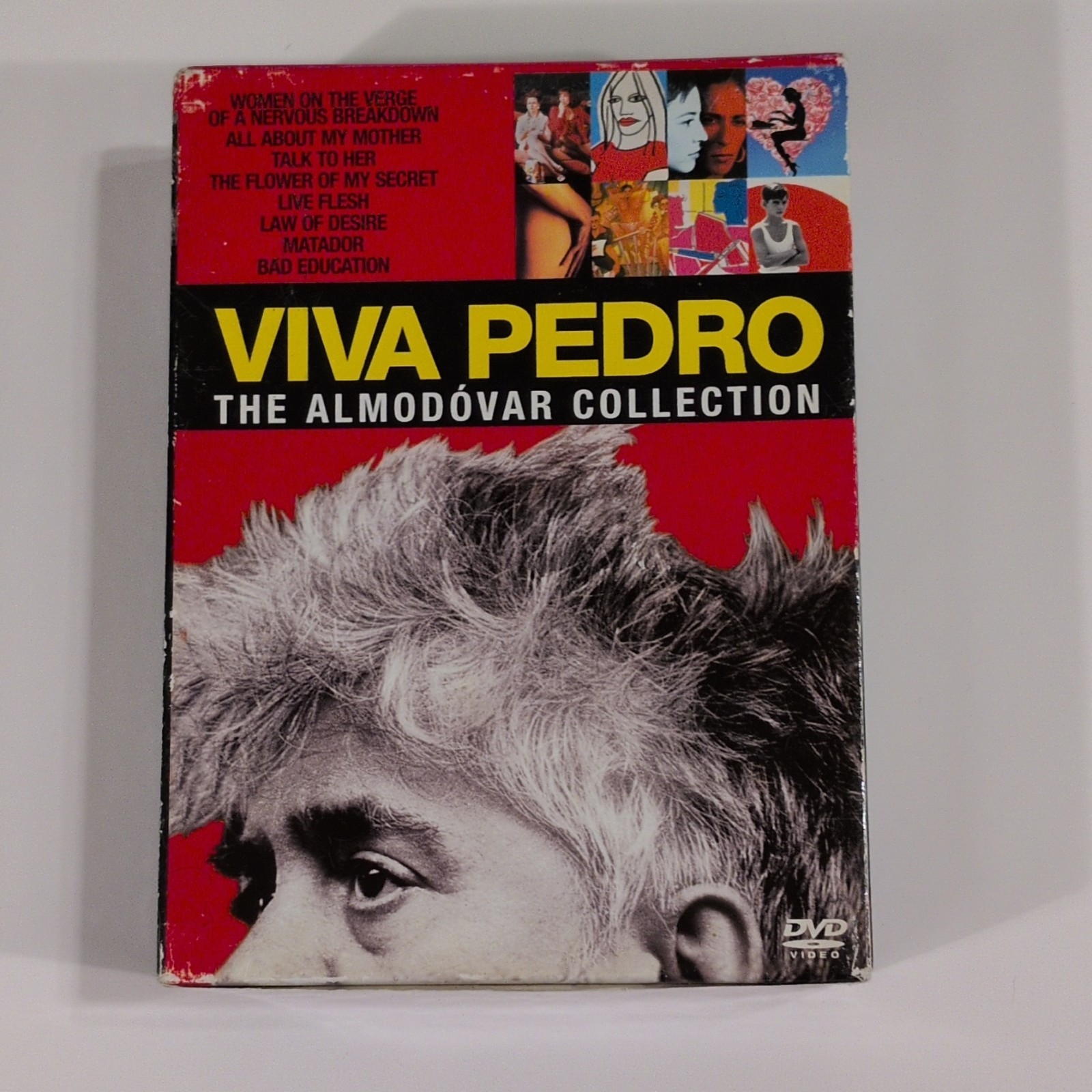 Viva Pedro: The Almodóvar Collection DVD 9-Disc Set with collectors postcards