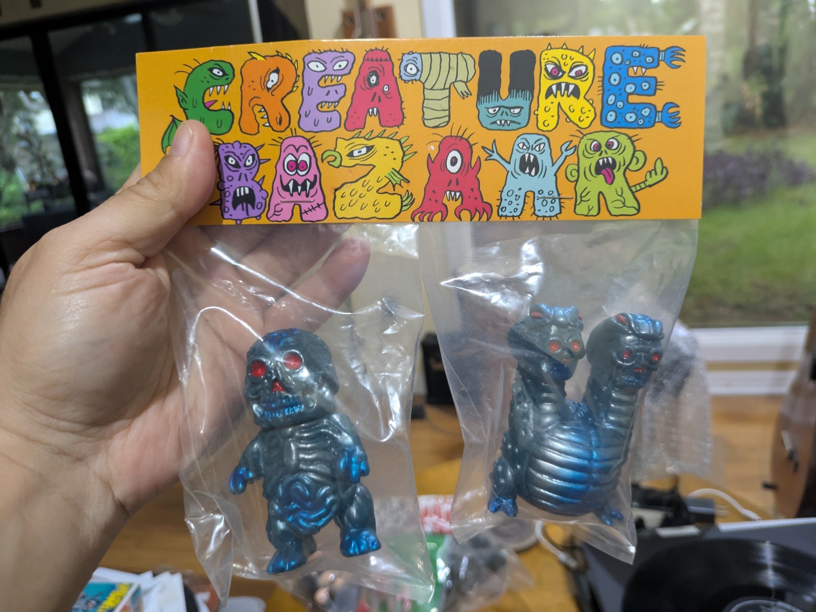 Splurrt Dokura Set Of 2 Sofubi NIB Creature Bazaar Kaiju