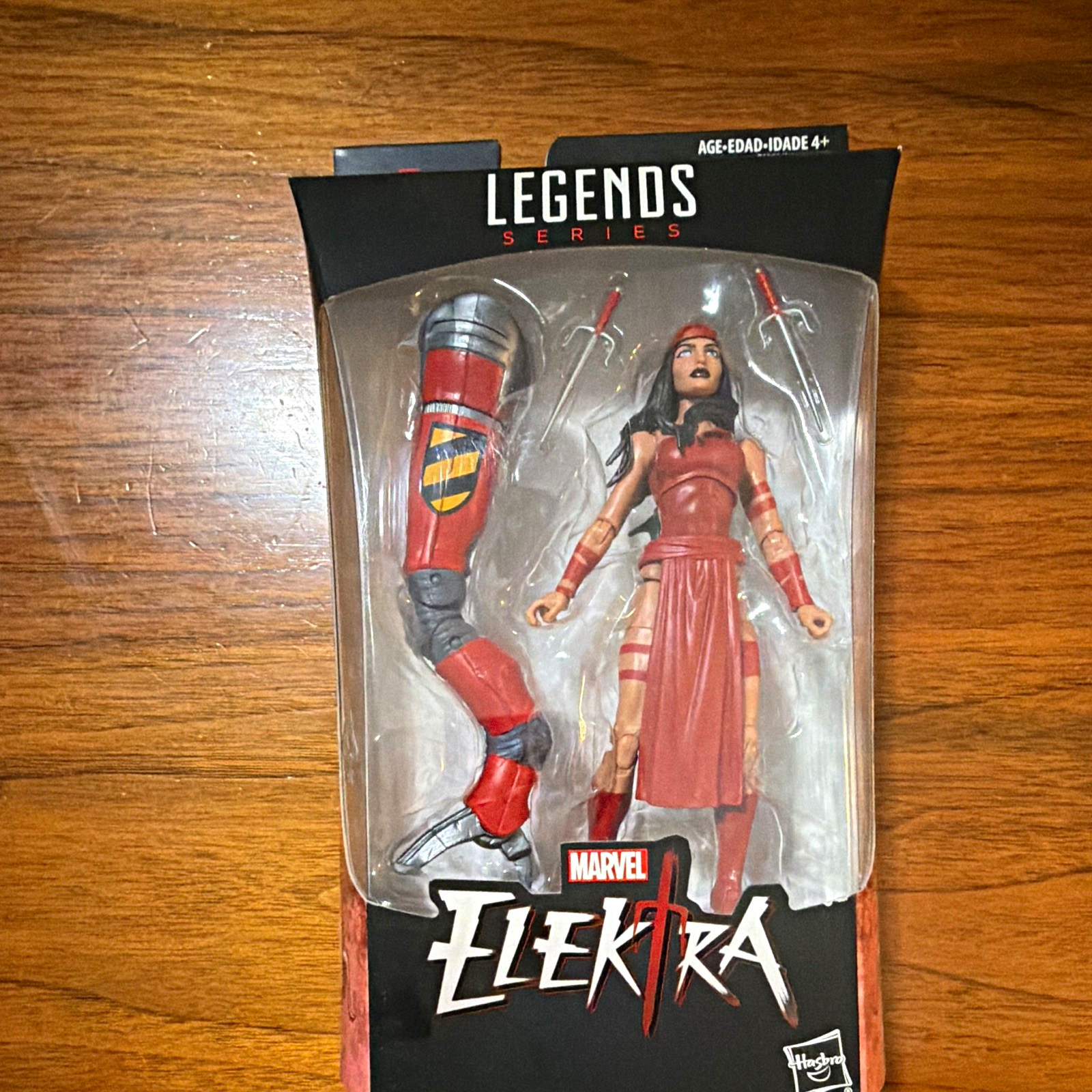 Hasbro Marvel Legends Elektra Action Figure Build-A-Figure Part & Sai Hasbro Marvel Legends Elektra Action Figure Build-A-Figure Part & Sai