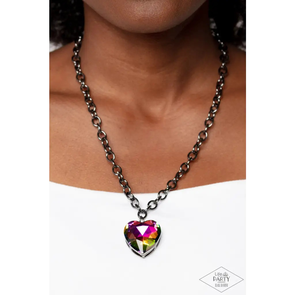 Paparazzi | Flirtatiously Flashy - Multi Necklace Paparazzi | Flirtatiously Flashy - Multi Necklace