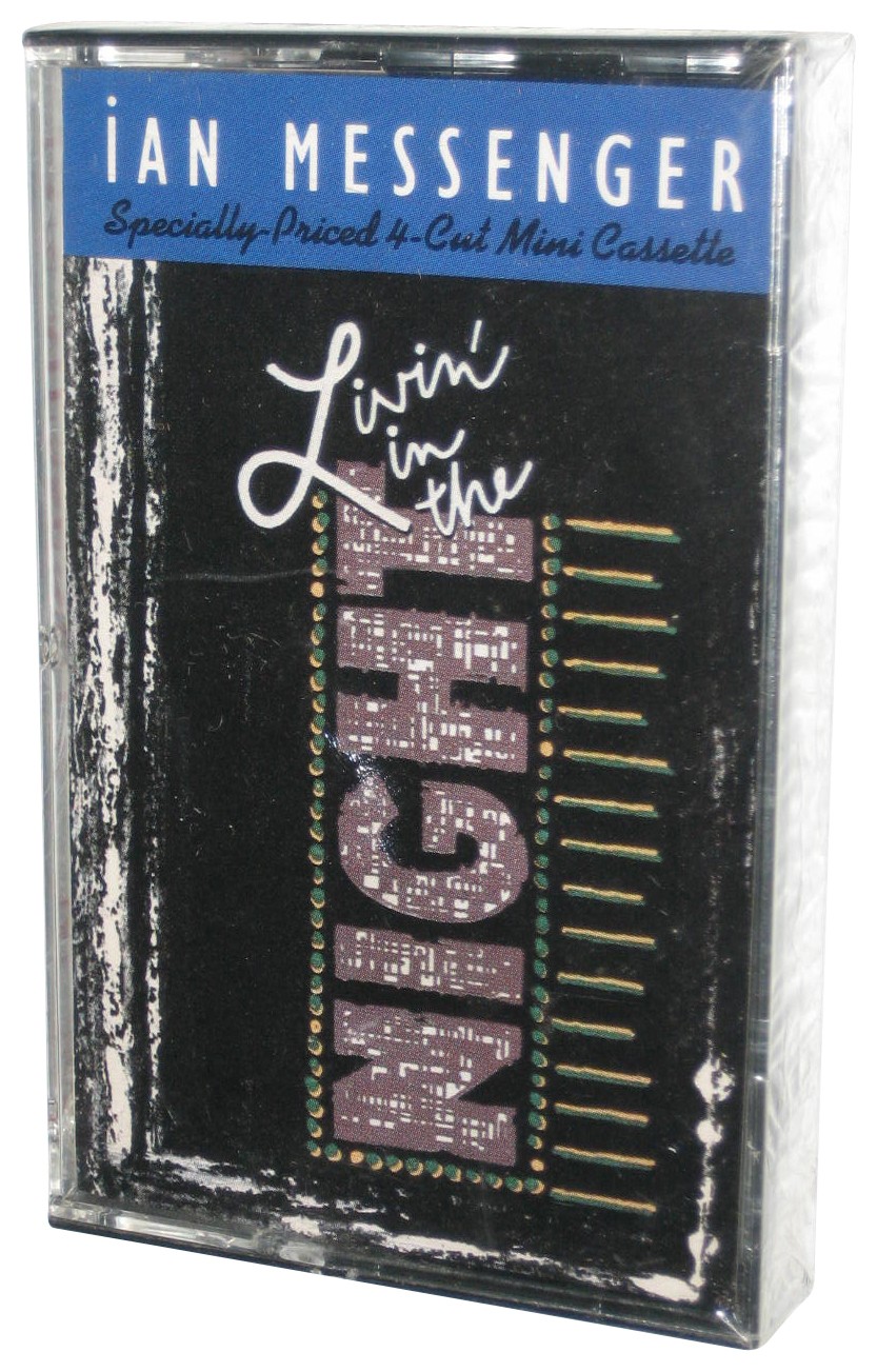 Ian Messenger Livin\' In The Night Warner Bros. Audio Cassette Tape