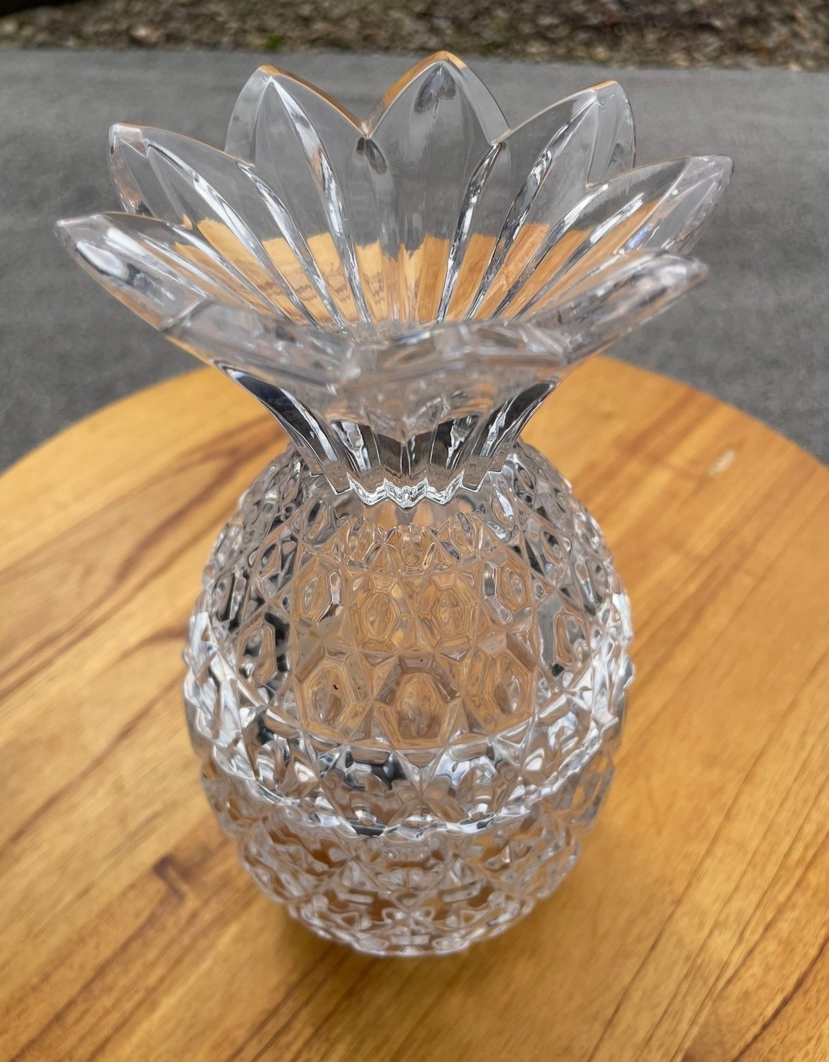 Rare Vintage Pineapple shaped Candy Dish / Nut Dish - Glass Rare Vintage Pineapple shaped Candy Dish / Nut Dish - Glass
