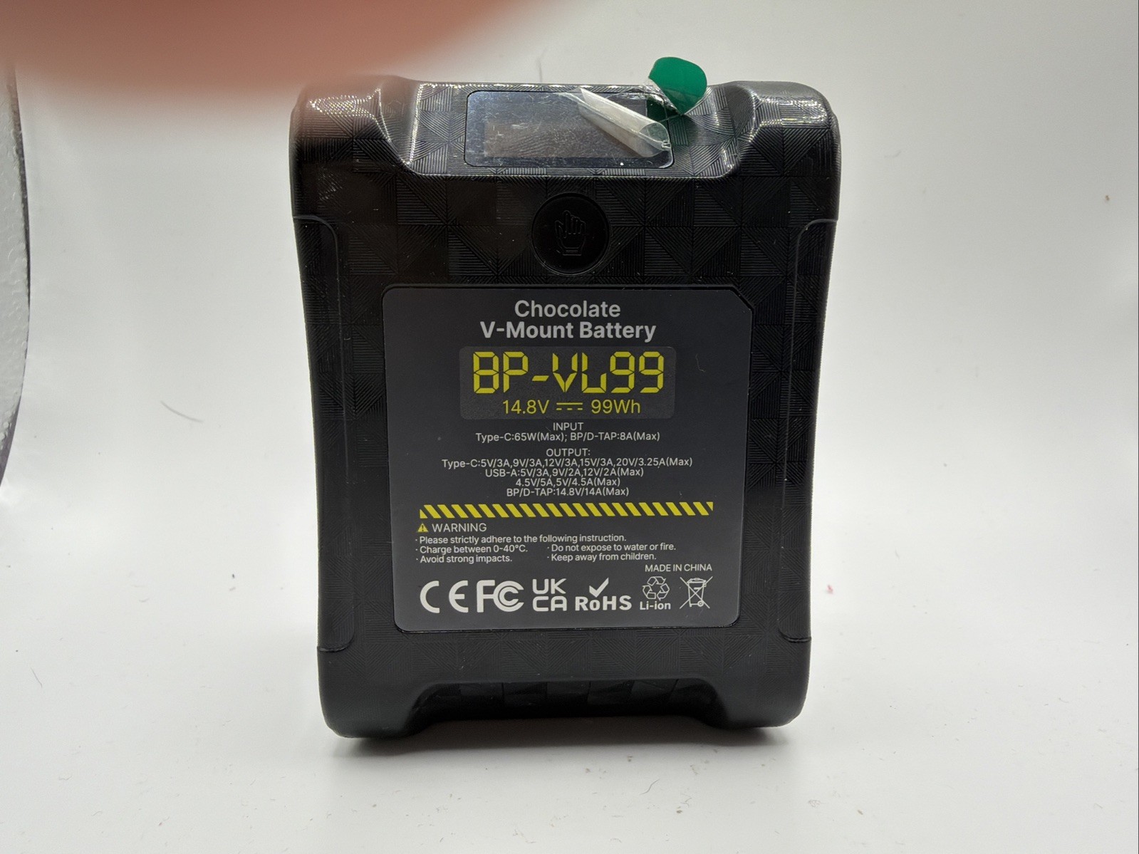 Ulanzi Chocolate V-Mount Camera Battery 99Wh 14.8V Li-Ion BP-VL99