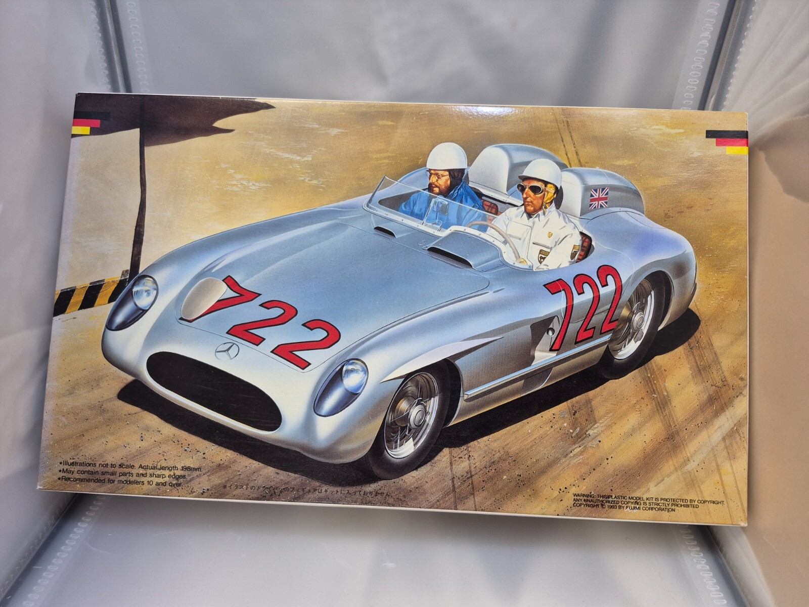 Fujimi 1/24 scale Mercedes 300 SLR 722 Plastic model kit  From Japan