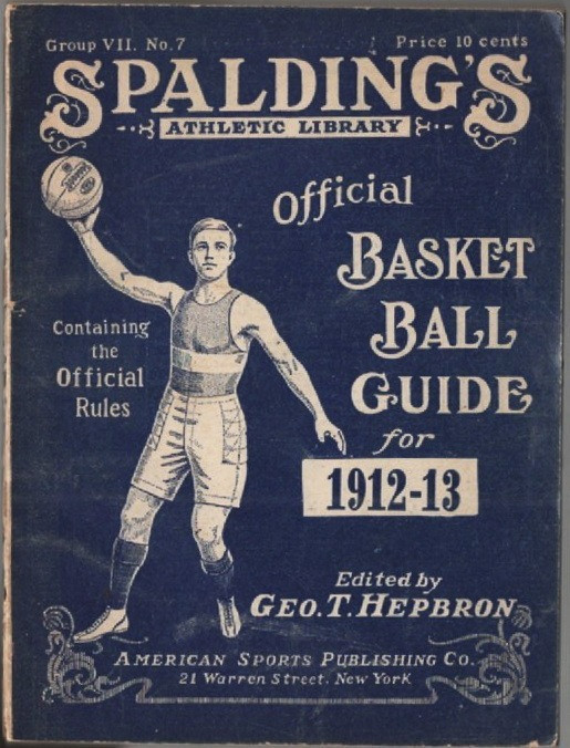 Spalding's 1912-1913 Basketball Guide, Group VII, #7 Spalding's Athletic Library