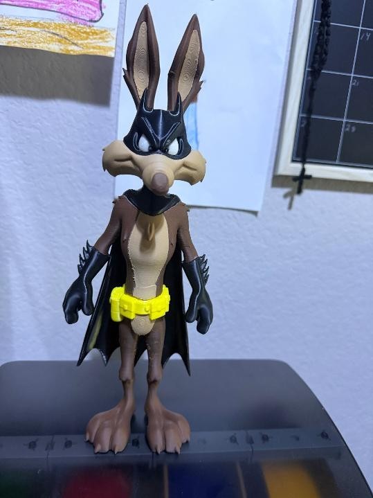Wile E. Coyote as Batman