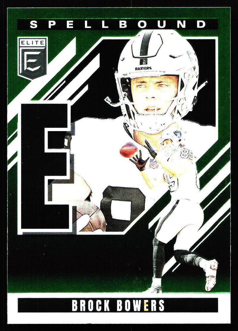 2025 Donruss Elite #20 Brock Bowers Spellbound