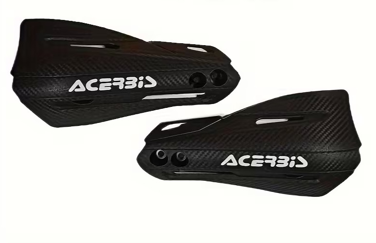 Acerbis Handguards, Motorcycle 7/8 Dirt Bike Handlebar Roost Deflectors, Carbon