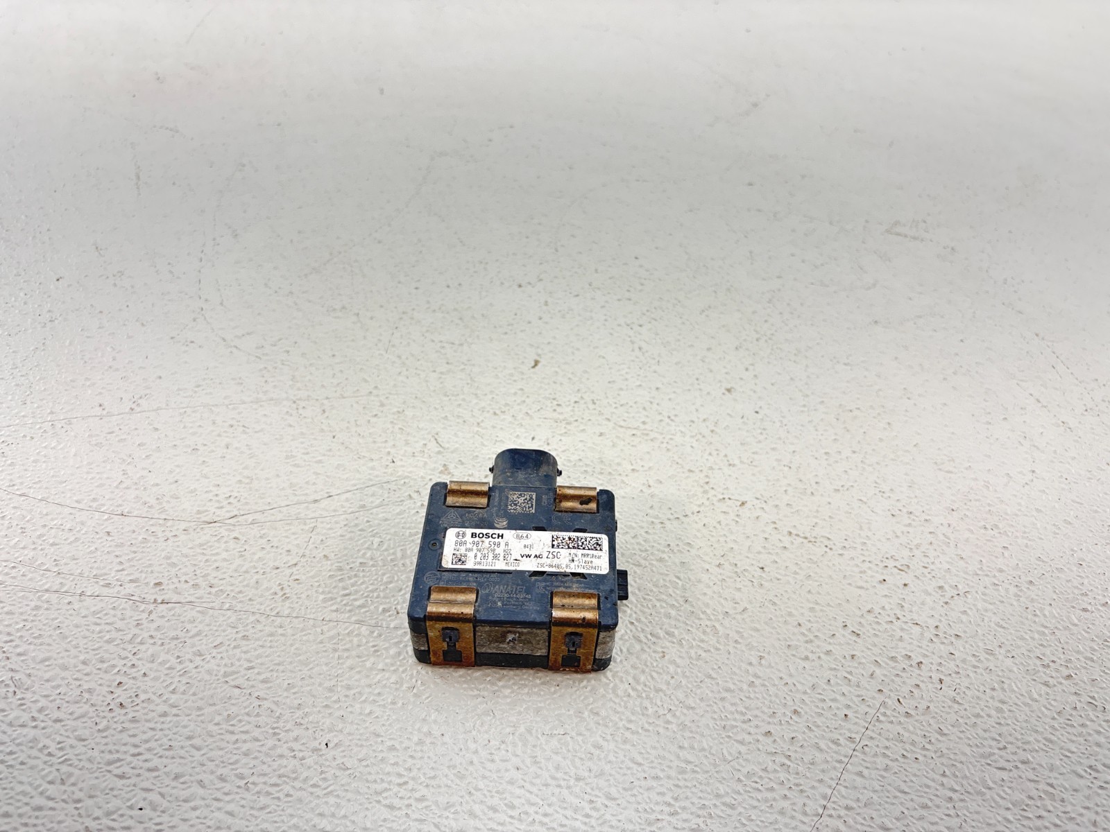 2018 - 2024 AUDI Q5 SQ5 REAR LEFT BLIND SPOT RADAR SENSOR MODULE 80A907590 OEM 2018 - 2024 AUDI Q5 SQ5 REAR LEFT BLIND SPOT RADAR SENSOR MODULE 80A907590 OEM