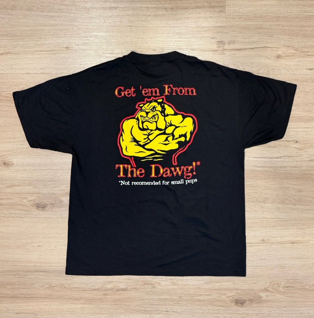 Vintage 1990’s Get Em From The Dawg America Fireworks T Shirt Large Heavyweight