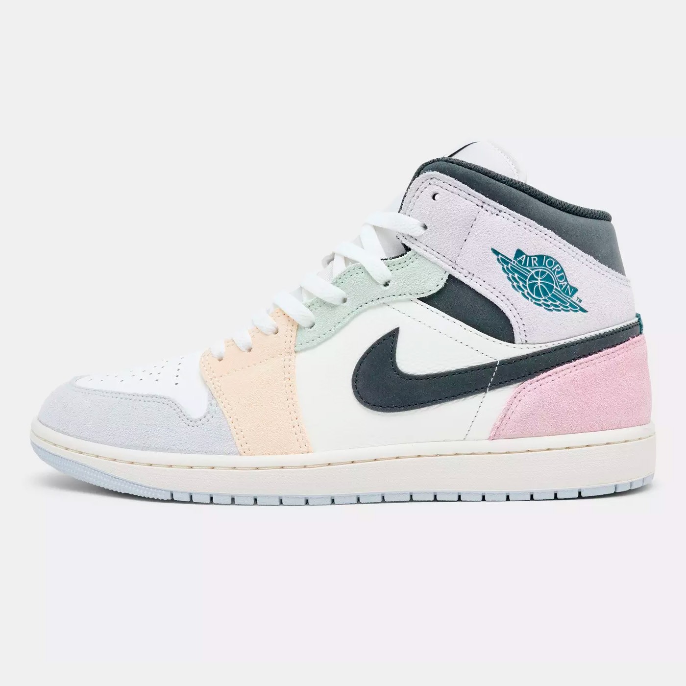 MENS NIKE AIR JORDAN 1 ONE MID SE SAIL ICED JADE SIZE 11 IB7110 100 NEW