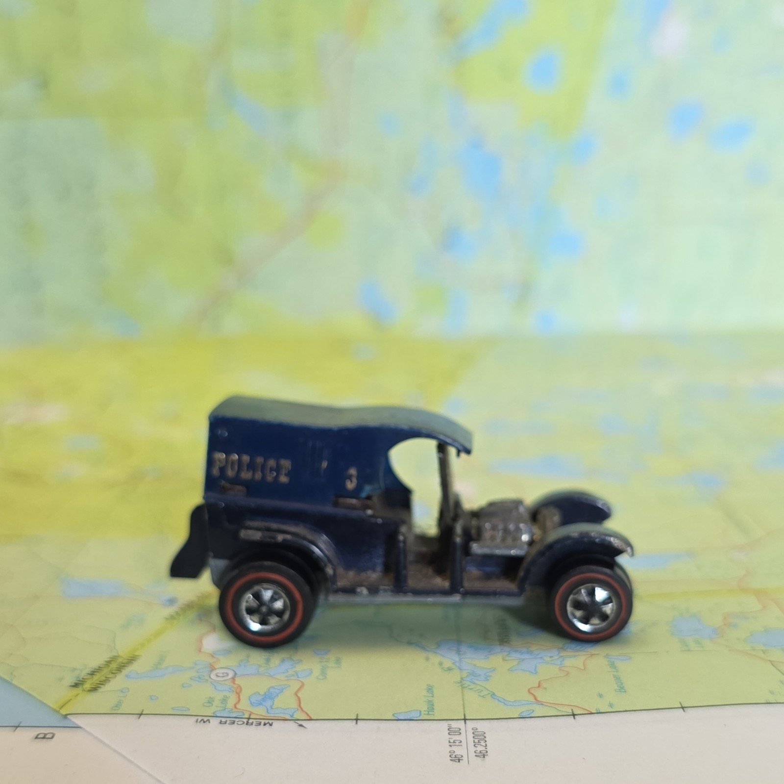 Vintage 1969 Mattel Hot Wheels Redline Paddy Wagon Vintage 1969 Mattel Hot Wheels Redline Paddy Wagon
