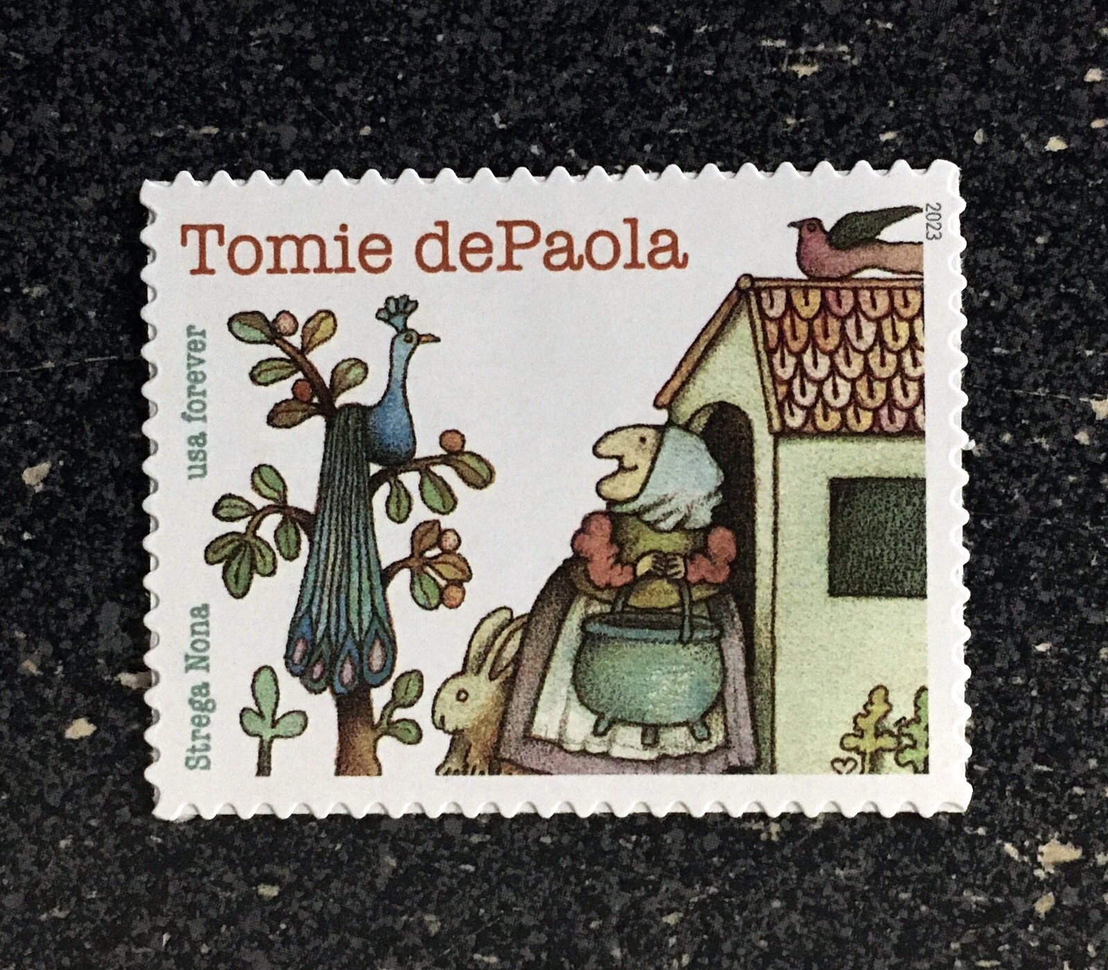 2023USA #5797 Forever Tomie dePaola - Single Stamp  mint postage