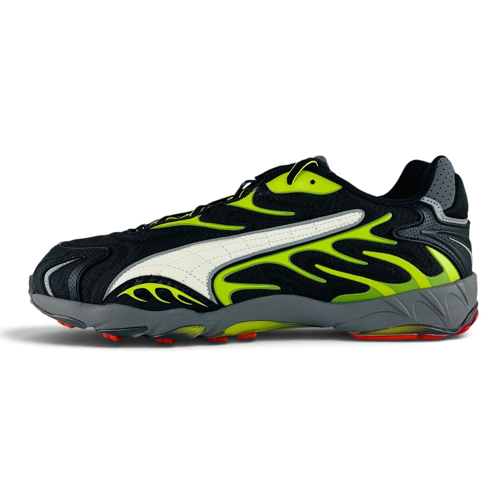 PUMA A$AP Rocky Inhale Black Lime Pow Men\'s Shoes Sneakers 402459-01