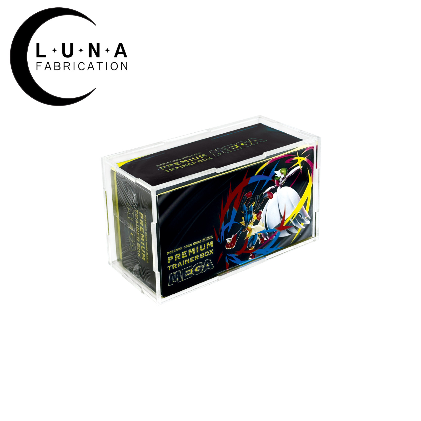 Acrylic Display Case for Pokemon Japanese Premium Trainer Box Mega Acrylic Display Case for Pokemon Japanese Premium Trainer Box Mega