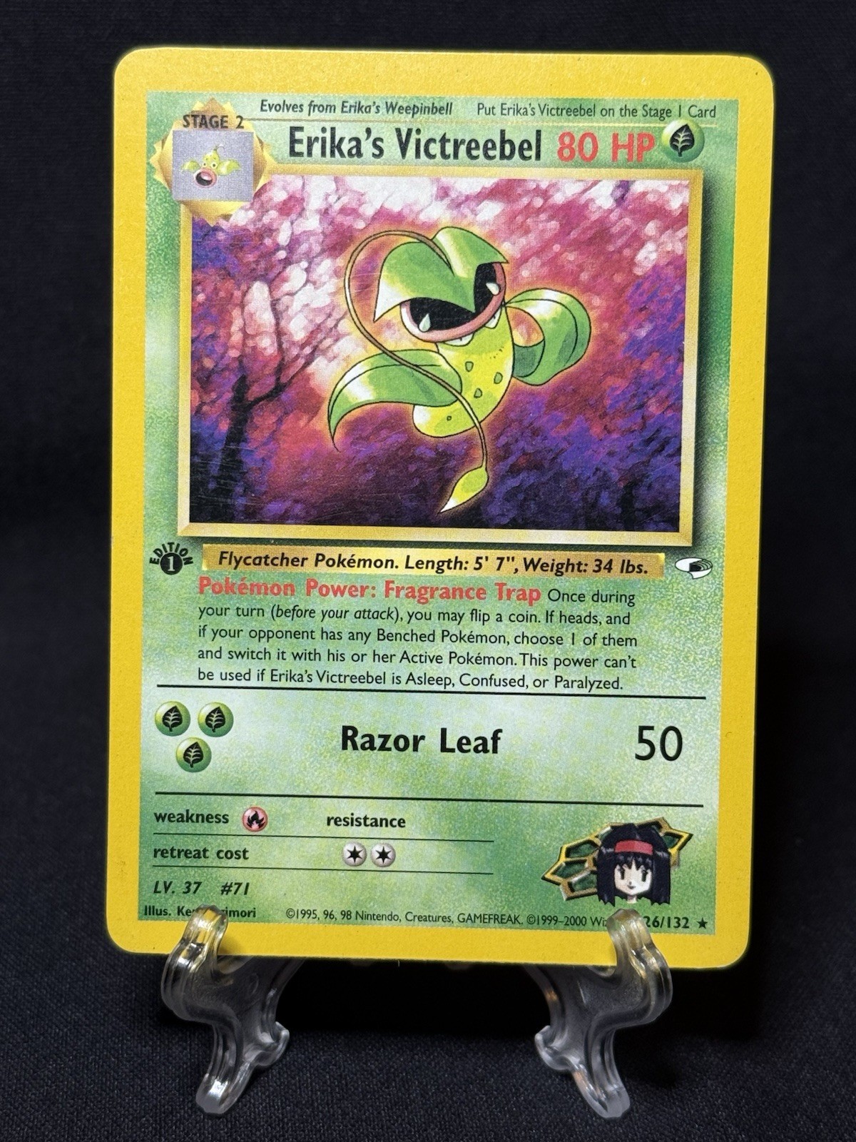 Erika\'s Victreebel 026/132 Gym Heroes Regular Erika\'s Victreebel 026/132 Gym Heroes Regular