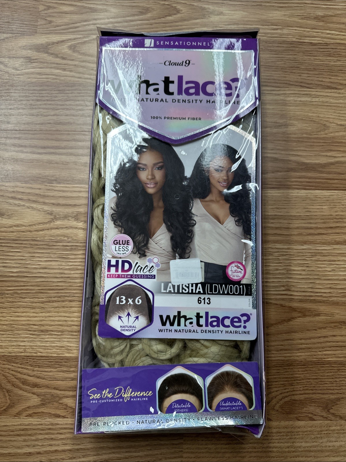 Sensationnel Synthetic Cloud9 What Lace Wig - LATISHA Color 613 Blonde Sensationnel Synthetic Cloud9 What Lace Wig - LATISHA Color 613 Blonde