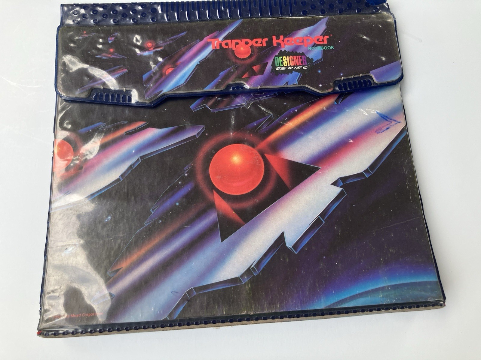 Vintage 1992 Mead Trapper Keeper Designer Series 3 Ring Binder
