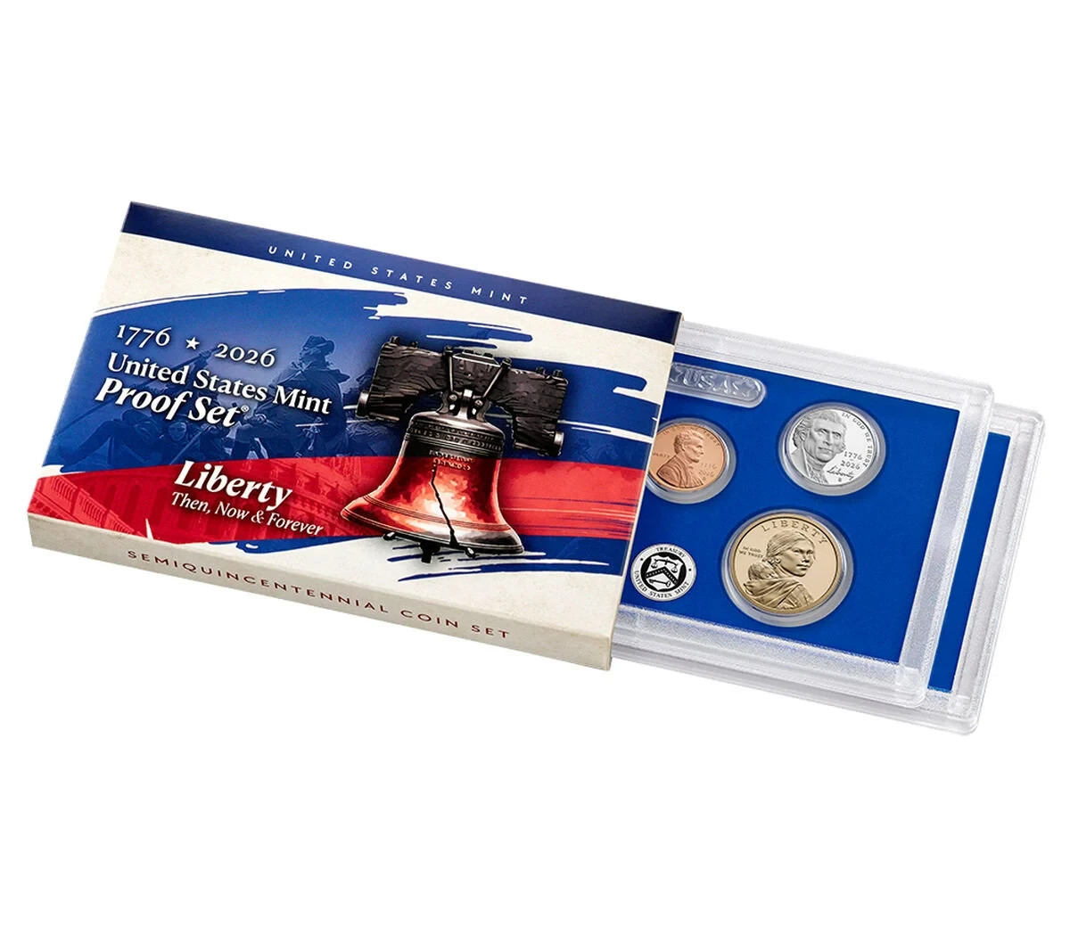 PRESALE 2026-S Semiquincentennial Proof Set 1776-2026 250th US Mint OGP COA Oct6