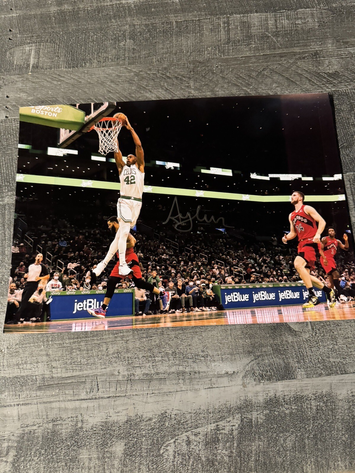 AL HORFORD SIGNED PHOTO 8x10 NBA CELTICS HAWKS AL HORFORD SIGNED PHOTO 8x10 NBA CELTICS HAWKS