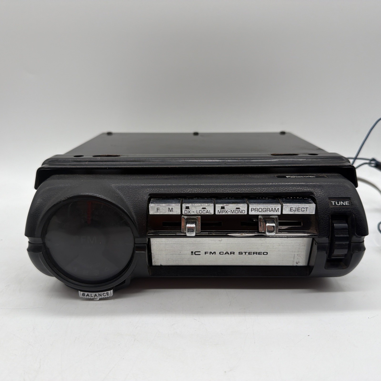 Rare Vintage PANASONIC CQ-880EU Car Radio FM 8 Track Player Stereo Untested