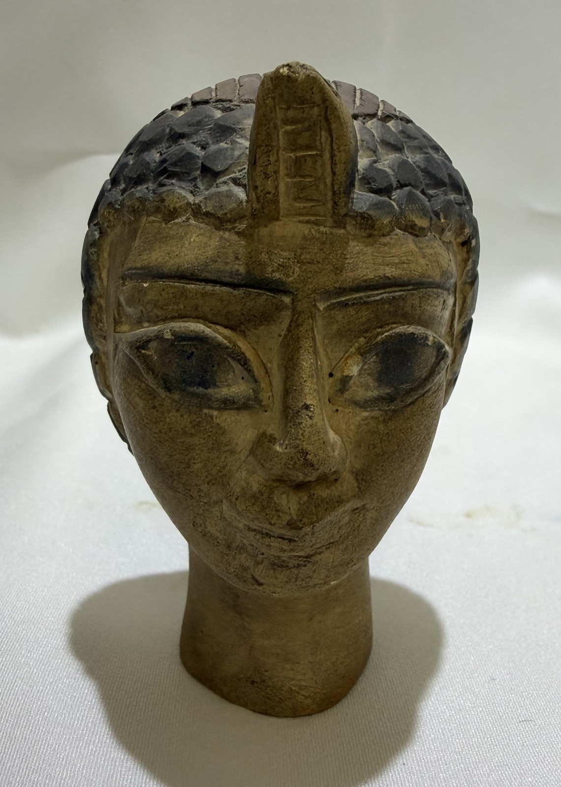 Ancient Egyptian Royal Head Pharaoh Statue Pharaonic Egyptian Antiquity