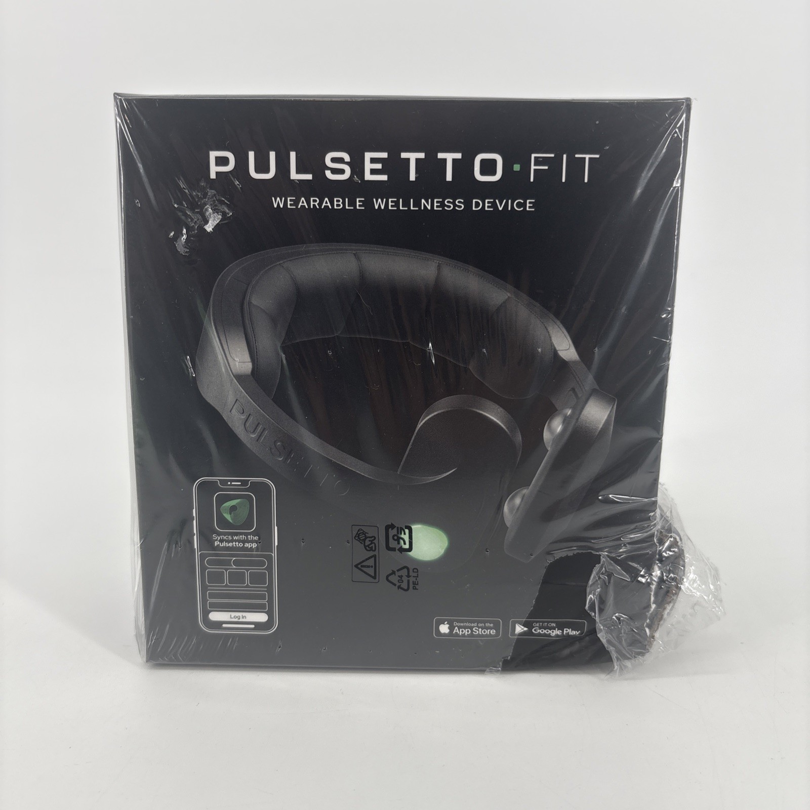PULSETTO-FIT, VAGUS NERVE STIMULATOR DEVICE WITH ALL COMPONENTS Damaged Box