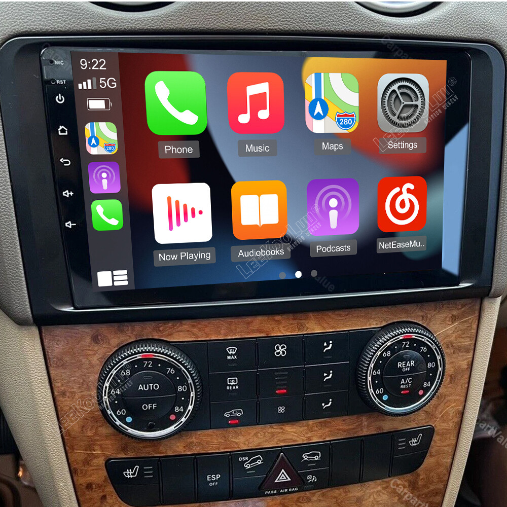 For 2007-2011 Mercedes-Benz ML350 GL450 Radio Stereo CarPlay Player Android 15