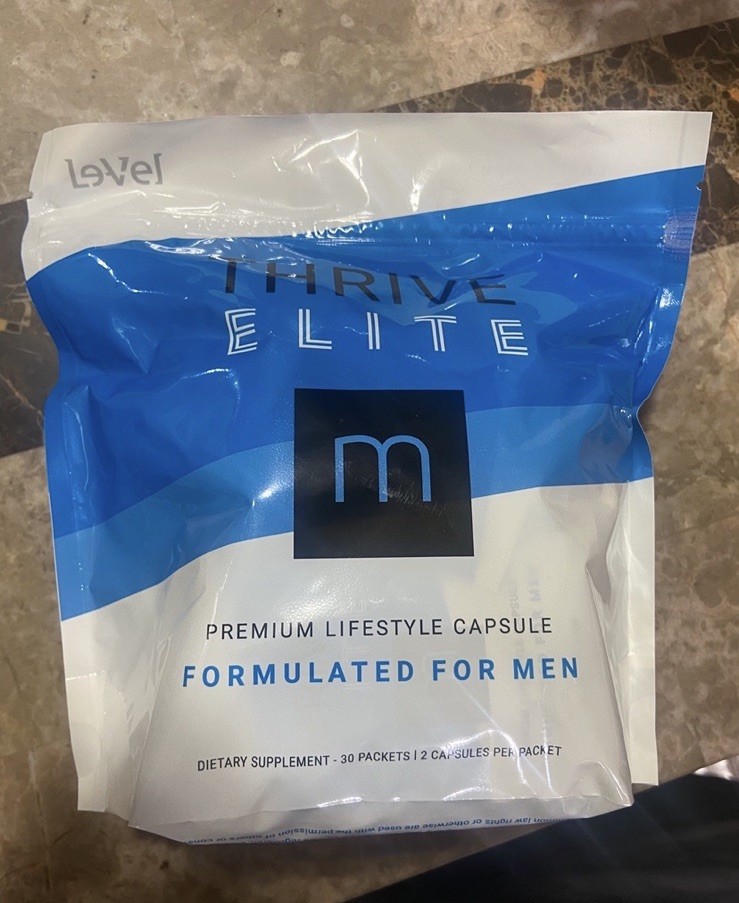 Le-vel Thrive - Elite Mens Capsules 30 Packets - New - Ships Fast Le-vel Thrive - Elite Mens Capsules 30 Packets - New - Ships Fast