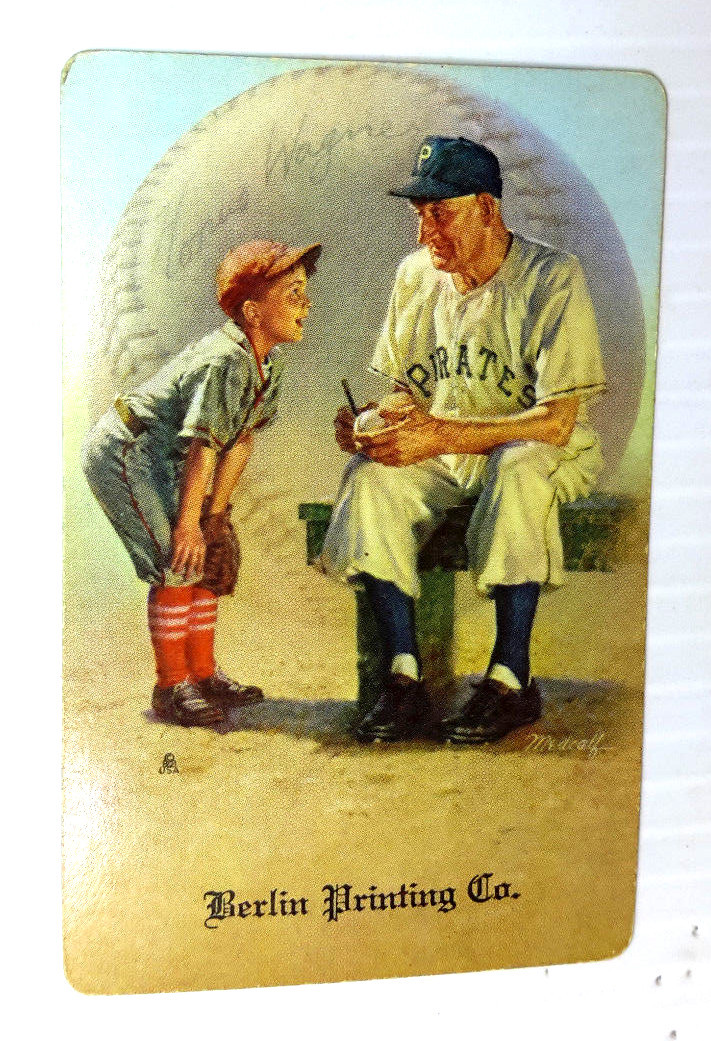 1953 Honus Wagner BROWN & BIGELOW Playing Card EXCELLENT+ (F-1466-HW)