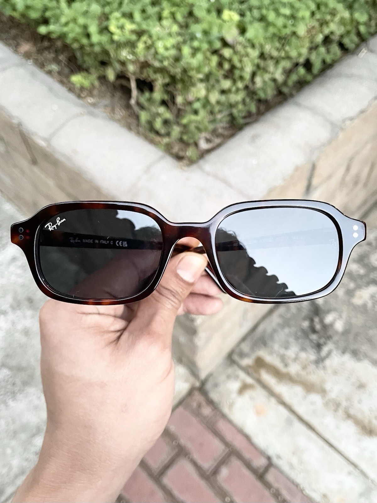 New Ray Ban Zuri RB4455 4455 Havana Tortoise Brown Gray Poly Lens Size 52/19