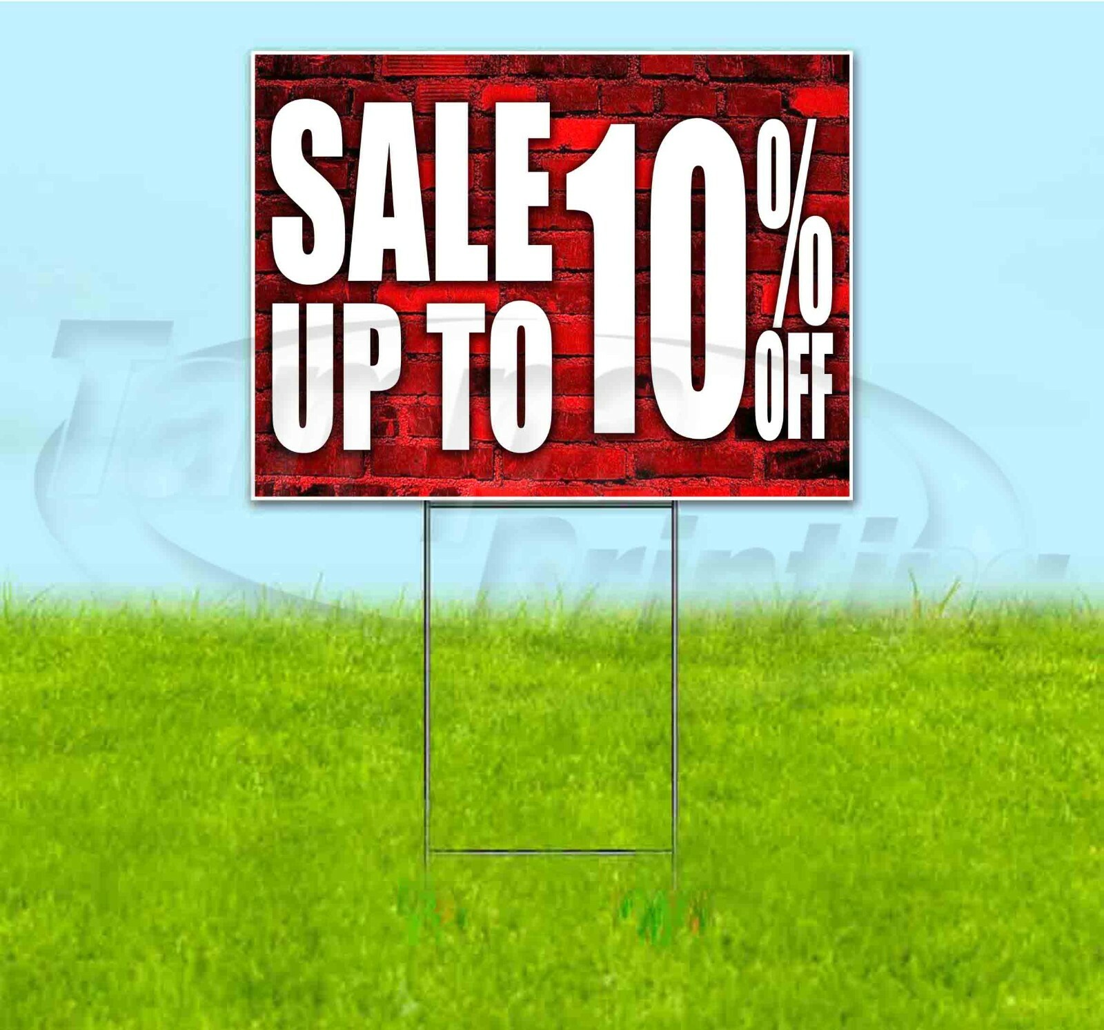 SALE UP TO 10% OFF 18x24 Yard Sign WITH STAKE Corrugated Bandit USA DISCOUNT