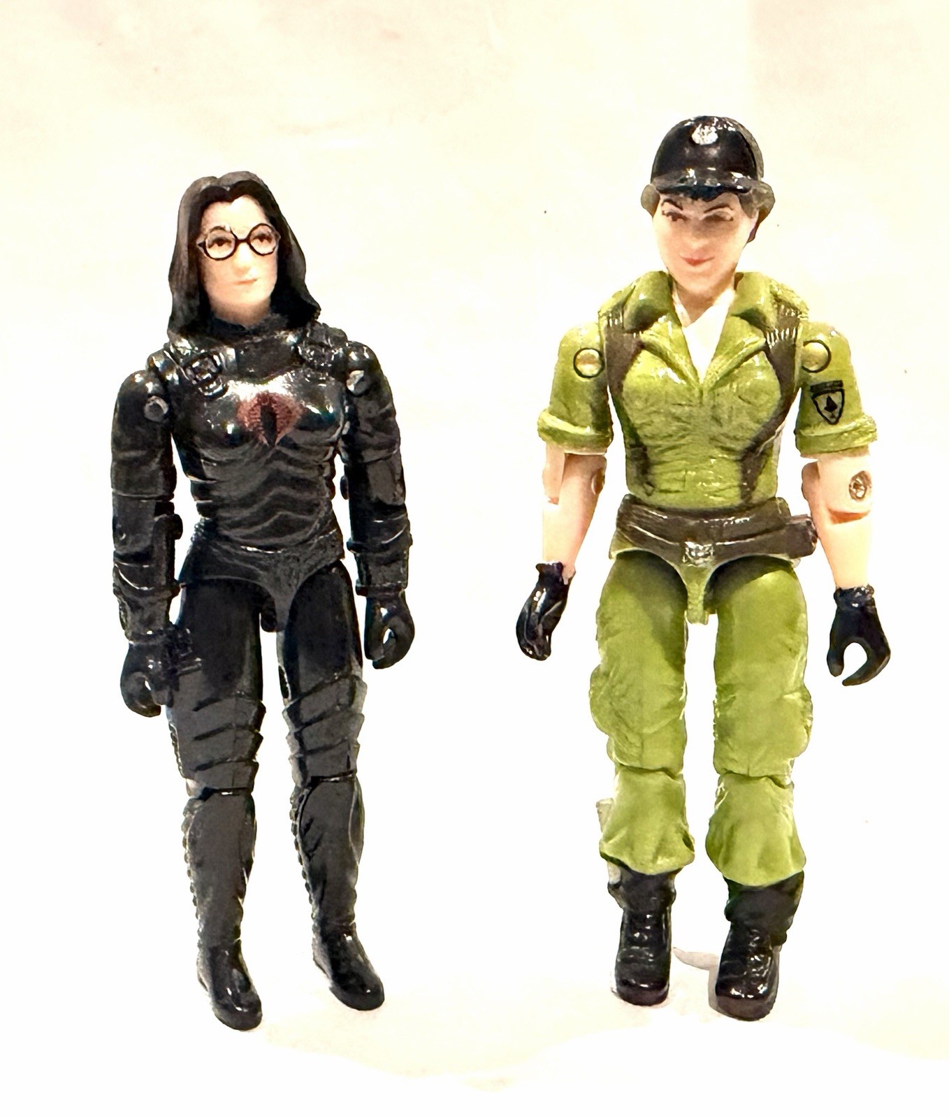Vintage GI Joe ARAH Cobra Baroness 1984 & Lady Jaye 1985 3.75” Action Figure Lot Vintage GI Joe ARAH Cobra Baroness 1984 & Lady Jaye 1985 3.75” Action Figure Lot