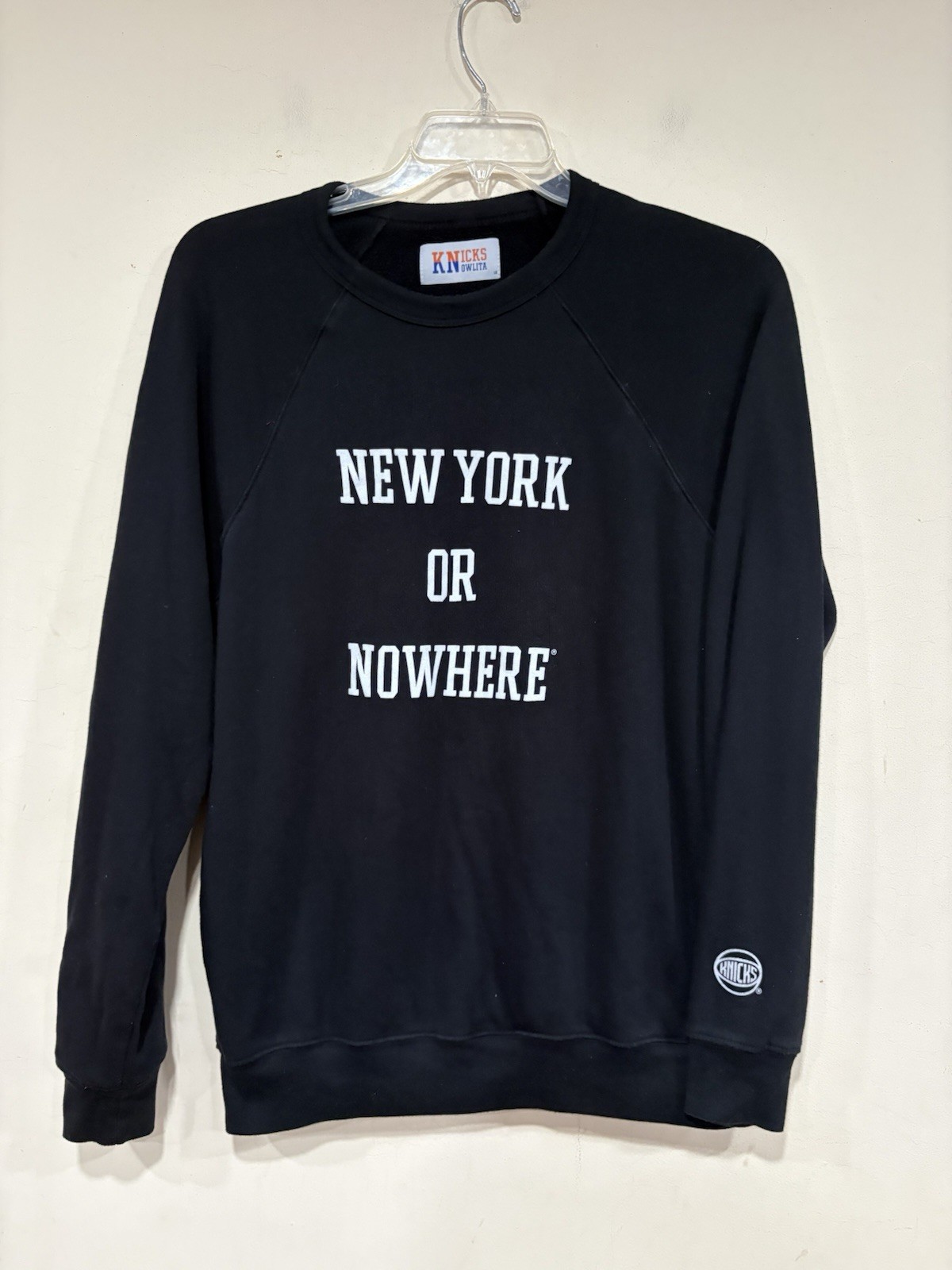 New York Knicks X Knowlita original NYON brand Sweatshirt Size Large