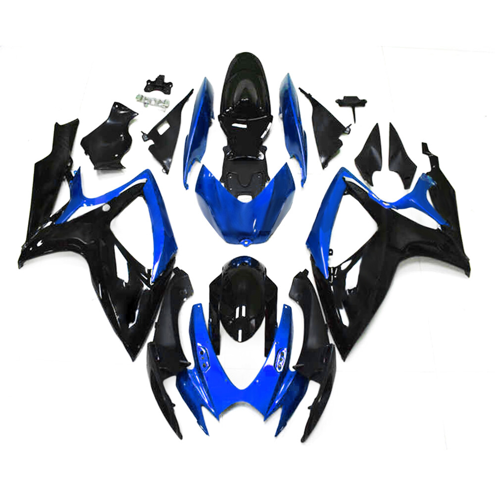 ABS Injection Full Bodywork Fairing Kit For Suzuki GSXR600 GSXR750 K6 2006 2007