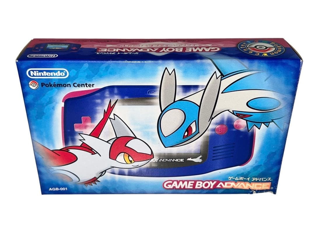 NINTENDO Game Boy Advance Latios Latias Edition PokemonCenter Limited w/box Used