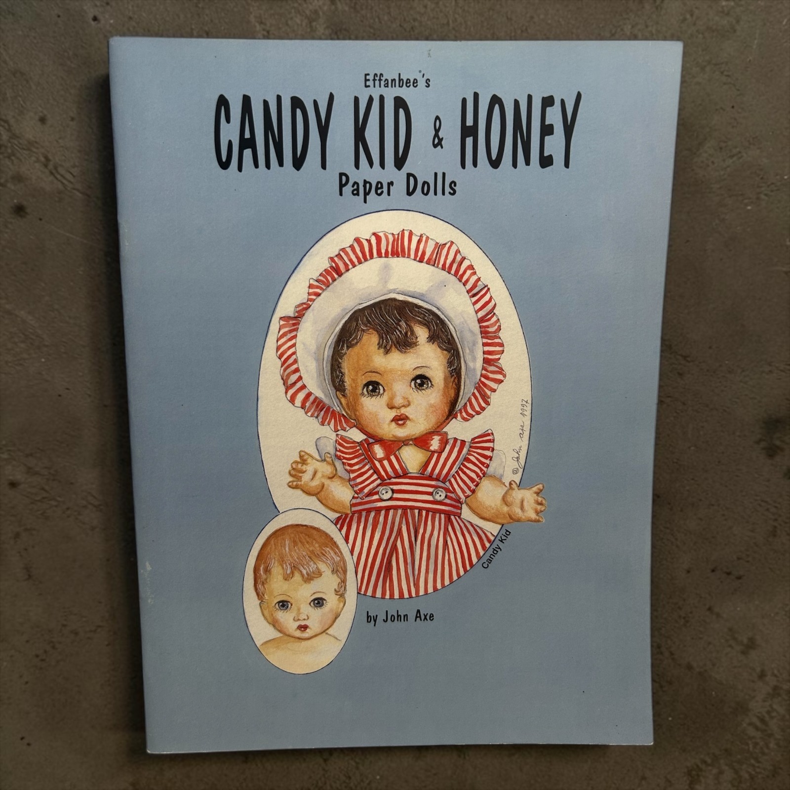 Effanbee\'s Candy Kid & Honey Paper Dolls 1997 John Axe Vintage Book Uncut Mint Effanbee\'s Candy Kid & Honey Paper Dolls 1997 John Axe Vintage Book Uncut Mint