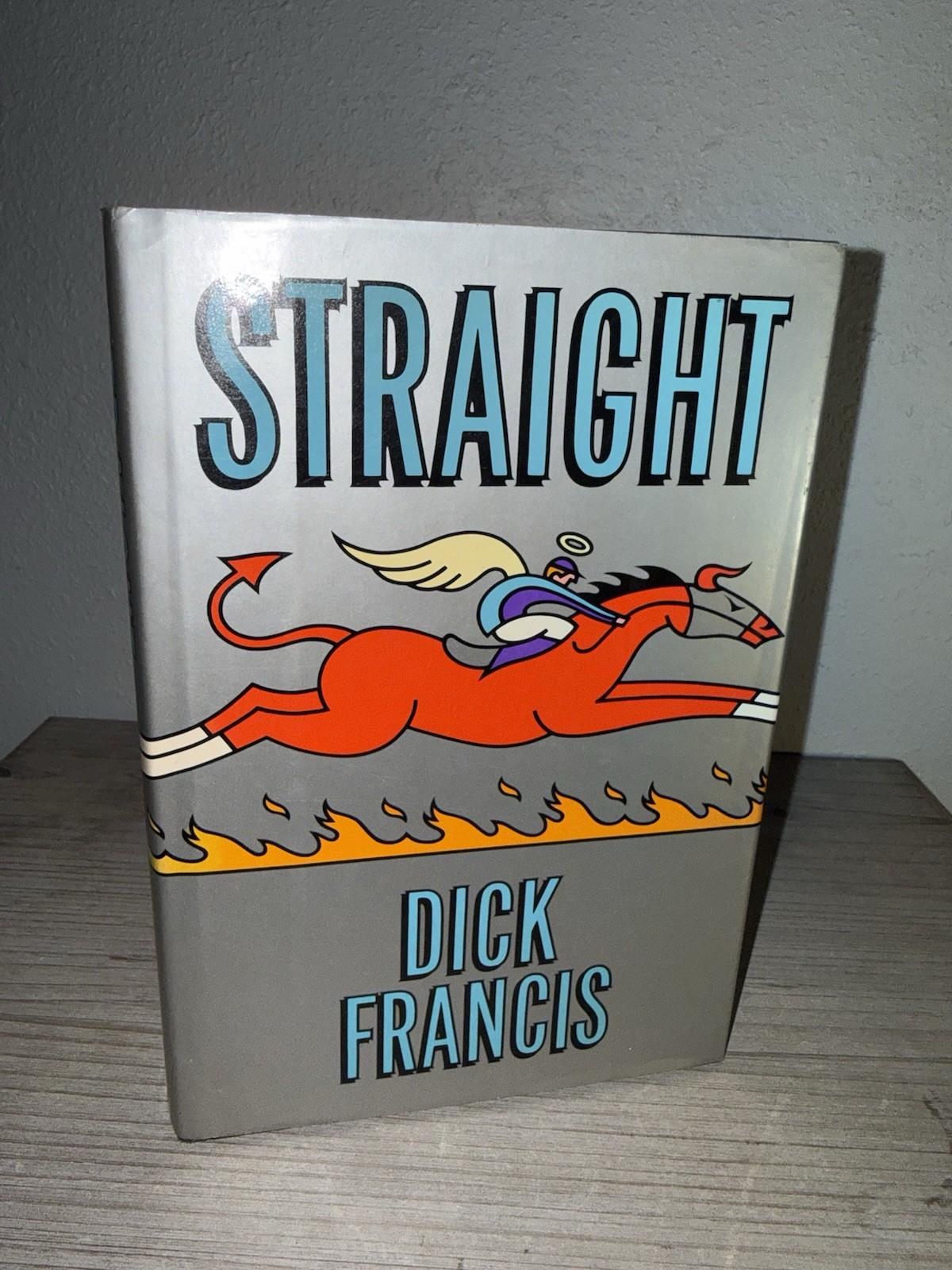 Straight Dick Francis 1989 1st Edition 1st Printing HC DJ Putnam VG Straight Dick Francis 1989 1st Edition 1st Printing HC DJ Putnam VG