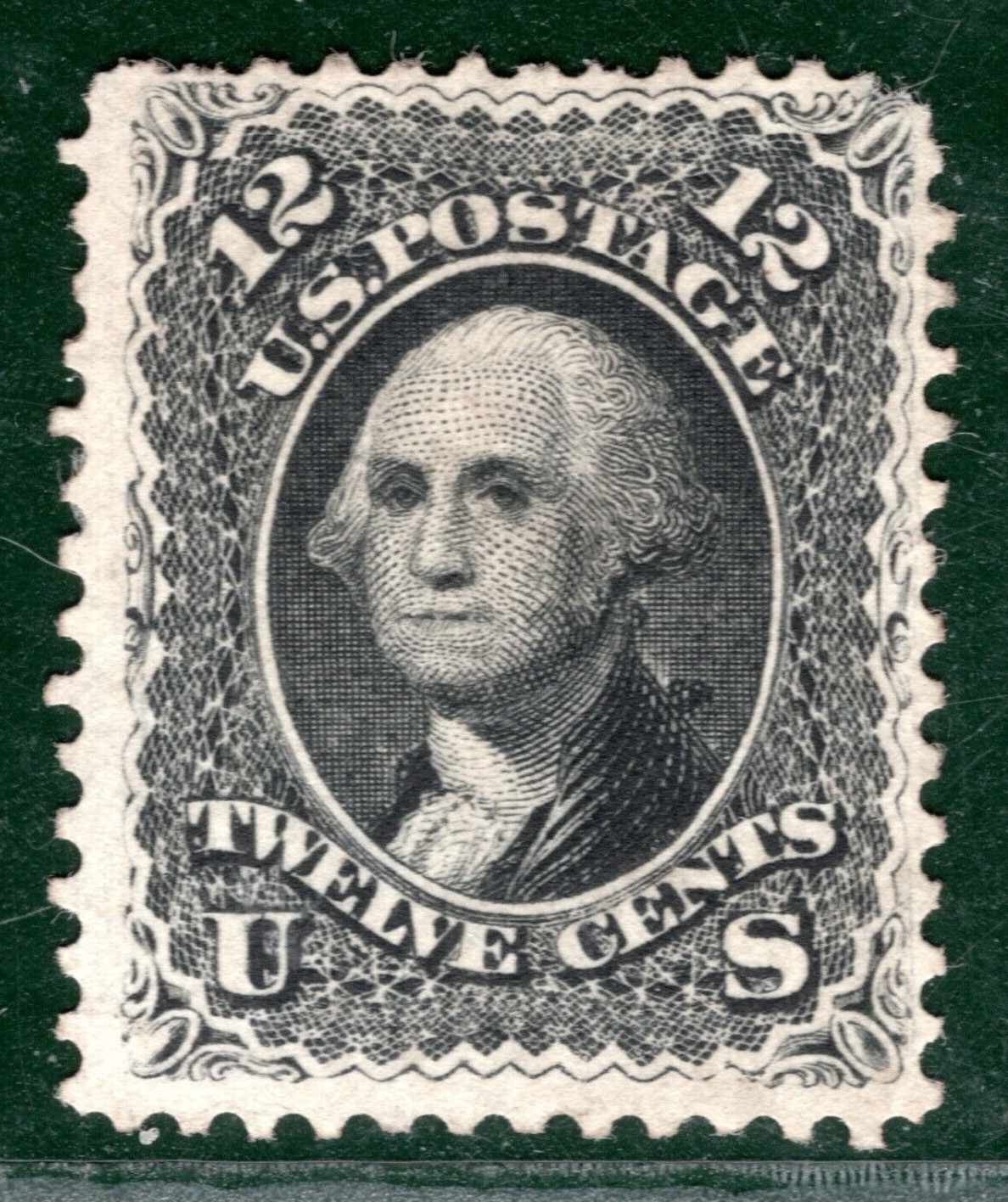 USA Classic Stamp Scott.69 12c Black (1861) WASHINGTON Mint MNG c$675- LGREEN84 USA Classic Stamp Scott.69 12c Black (1861) WASHINGTON Mint MNG c$675- LGREEN84