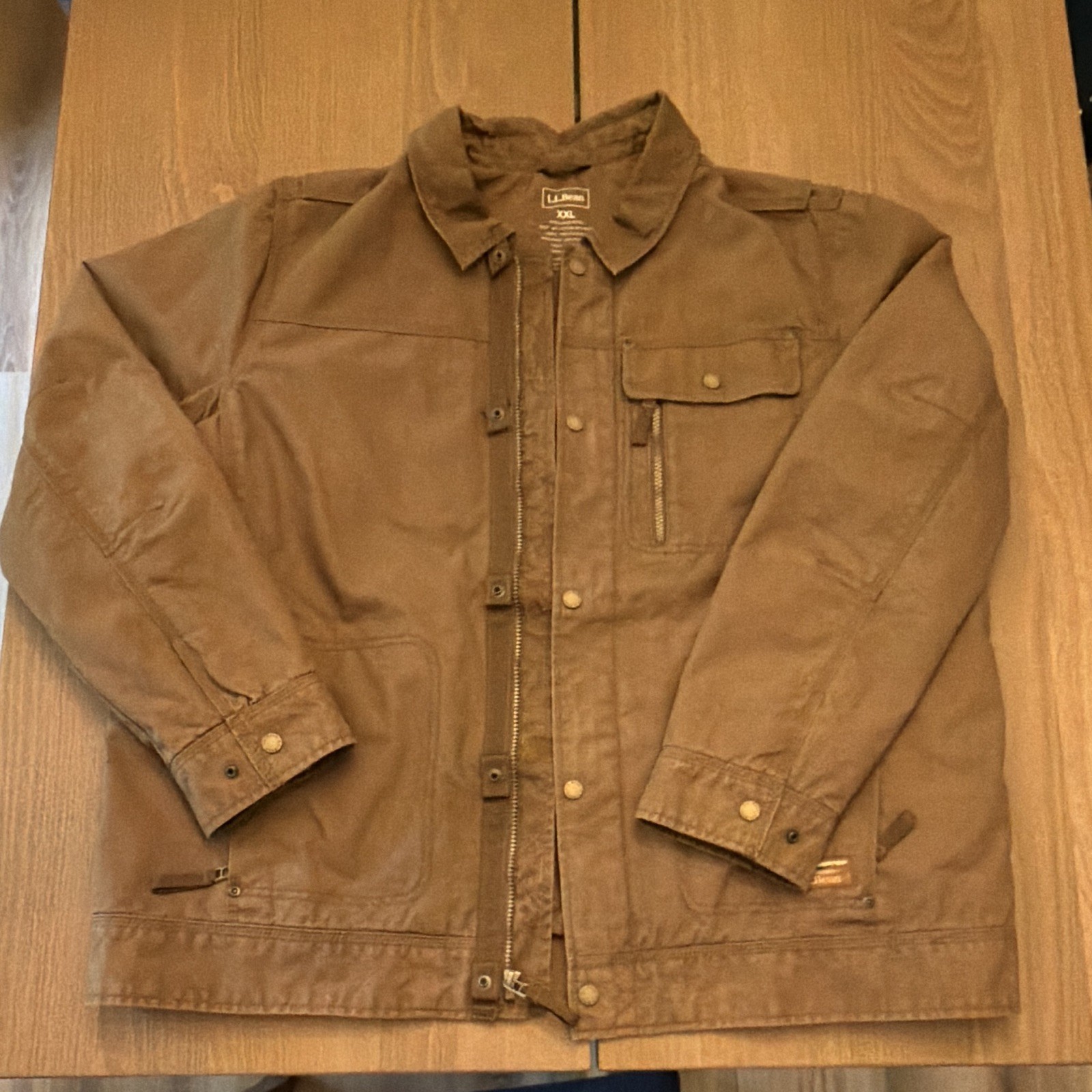 L.L.Bean Men\'s Insulated Utility Jacket XXL Brown