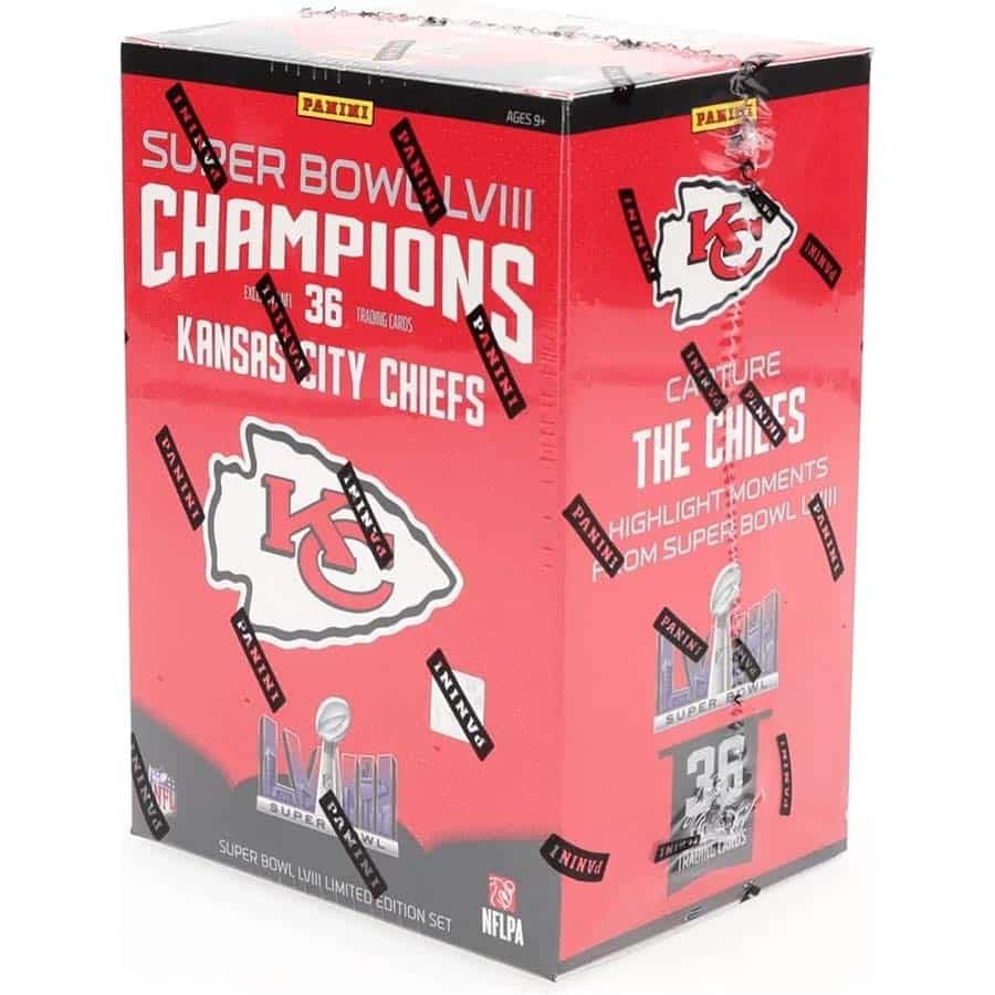 2024 Panini Kansas City Chiefs Super Bowl ChampionBox Factory Sealed 24PAFSBCKCC