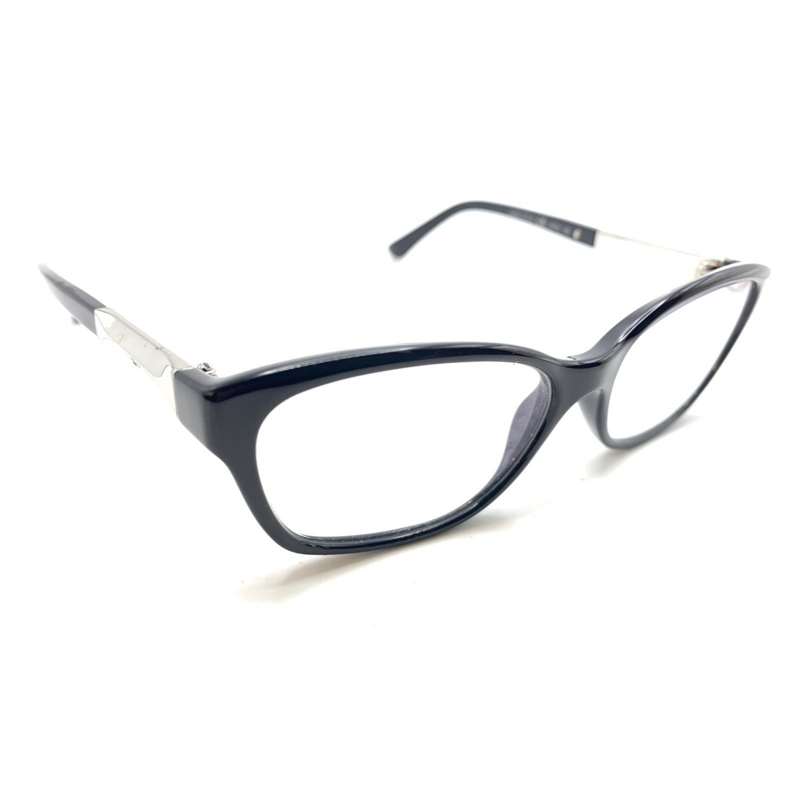 Calvin Klein CK7931 001 Silver Black Eyeglasses Frames 57-16 135 Italy Men Women