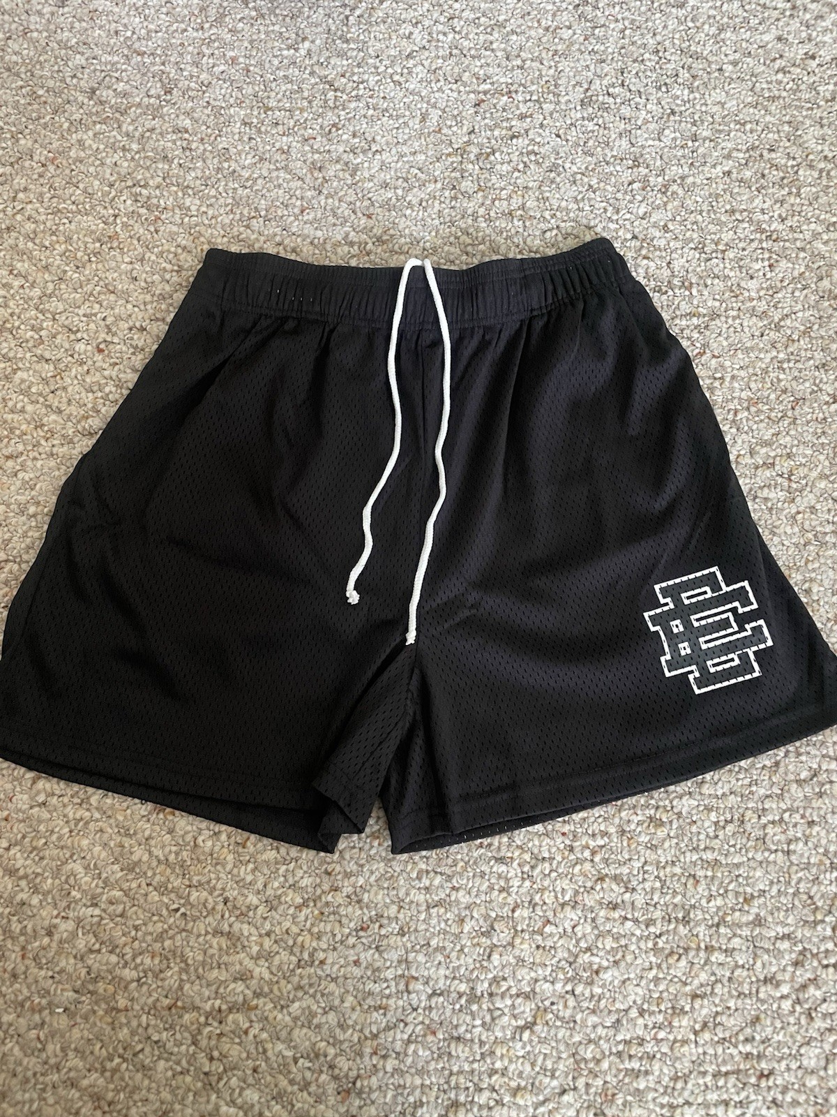 NEW Eric Emanuel EE Basic Short Black/black Size L NEW Eric Emanuel EE Basic Short Black/black Size L