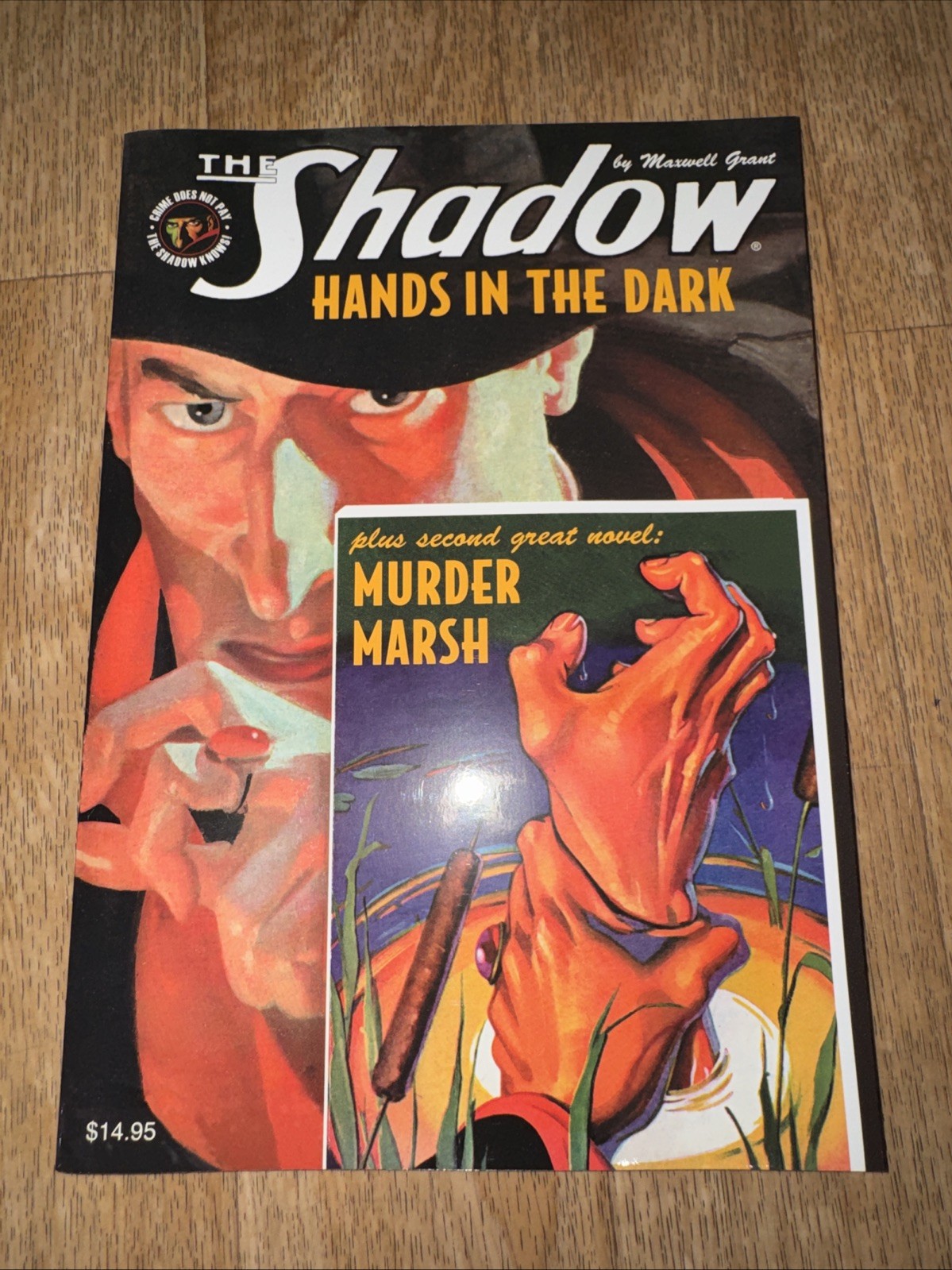 The SHADOW #130: Hands In the Dark / Murder Marsh Sanctum Books 2018 New