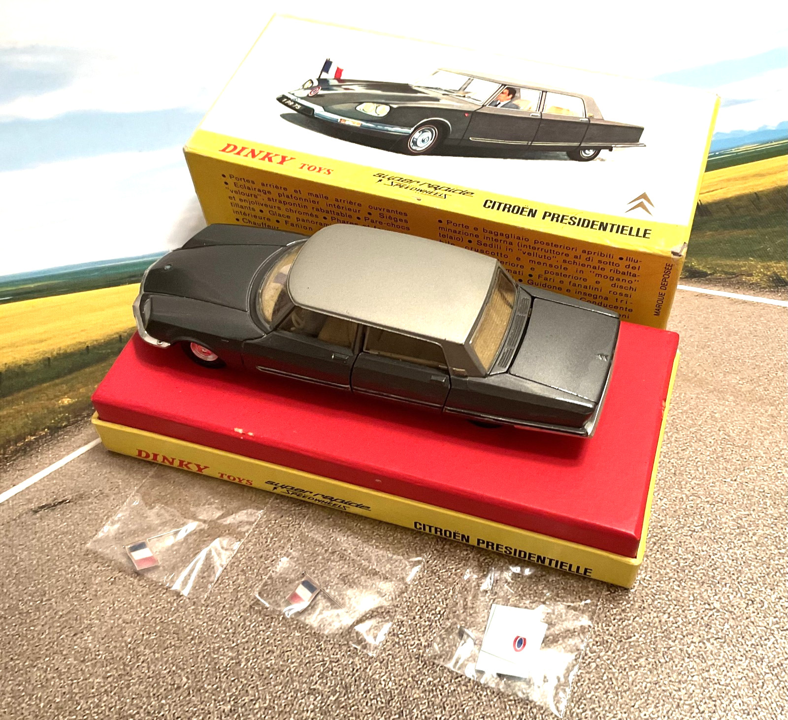 1970 DINKY  Meccano Triang France 1435 CITROËN PRÉSIDENTIELLE with box