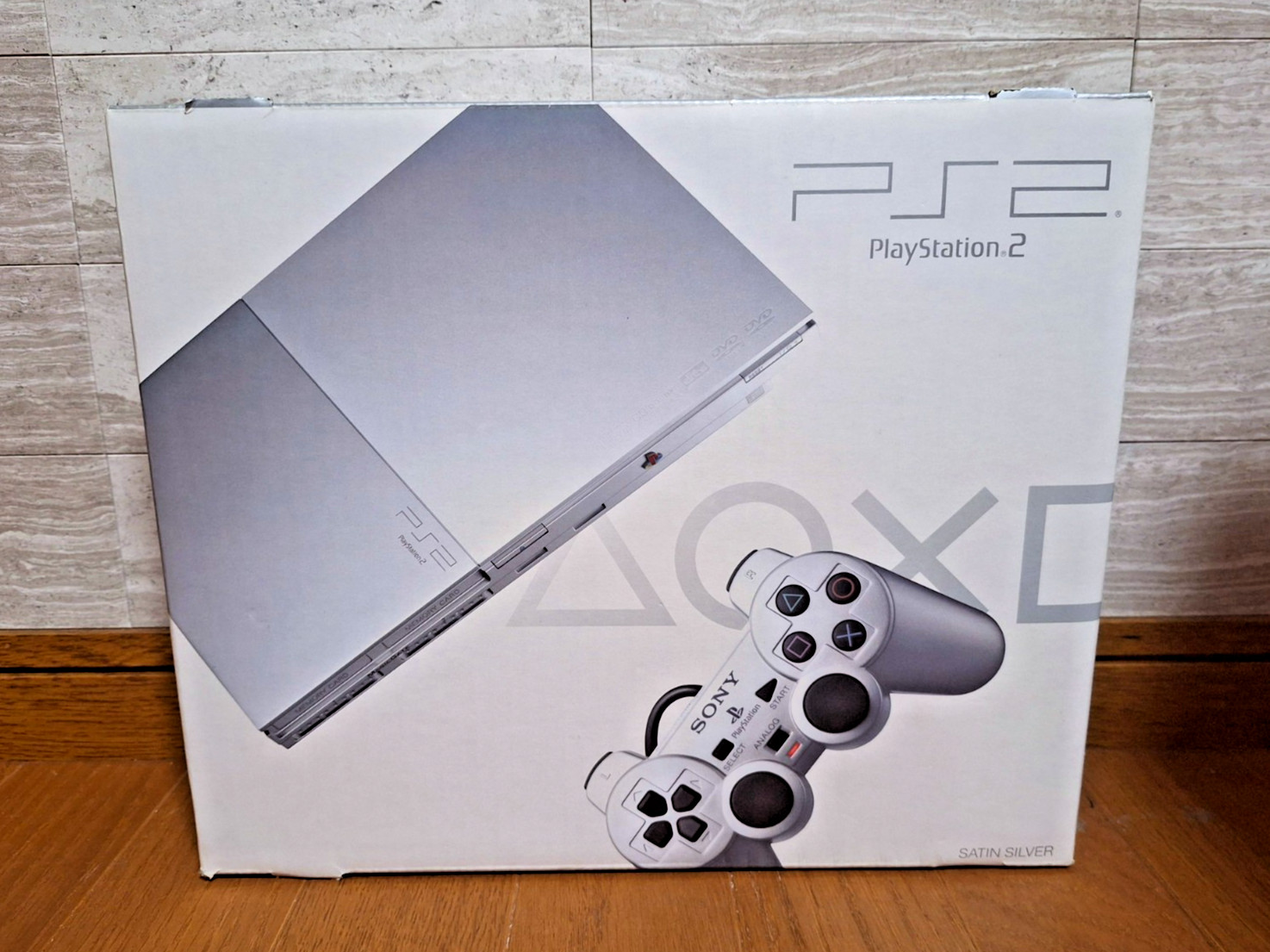 NEW PlayStation 2 Satin Silver SCPH-90000 SS PS2 Japan *EXCELLENT BOX - UNOPENED